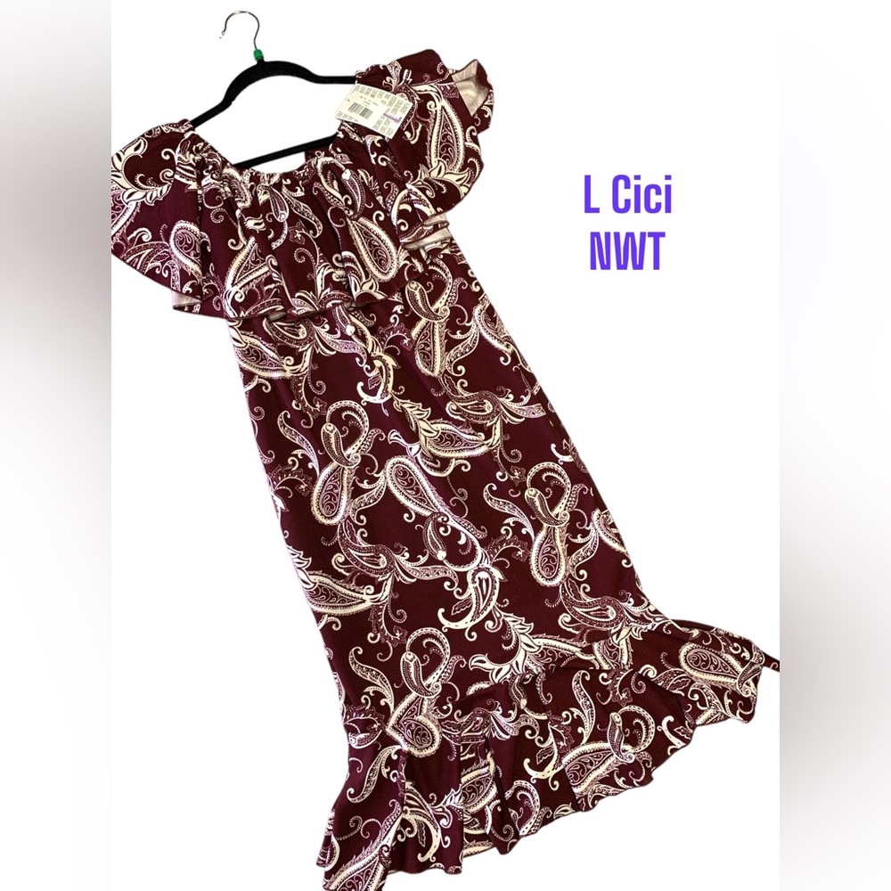 NWT LuLaRoe CiCi dress size L